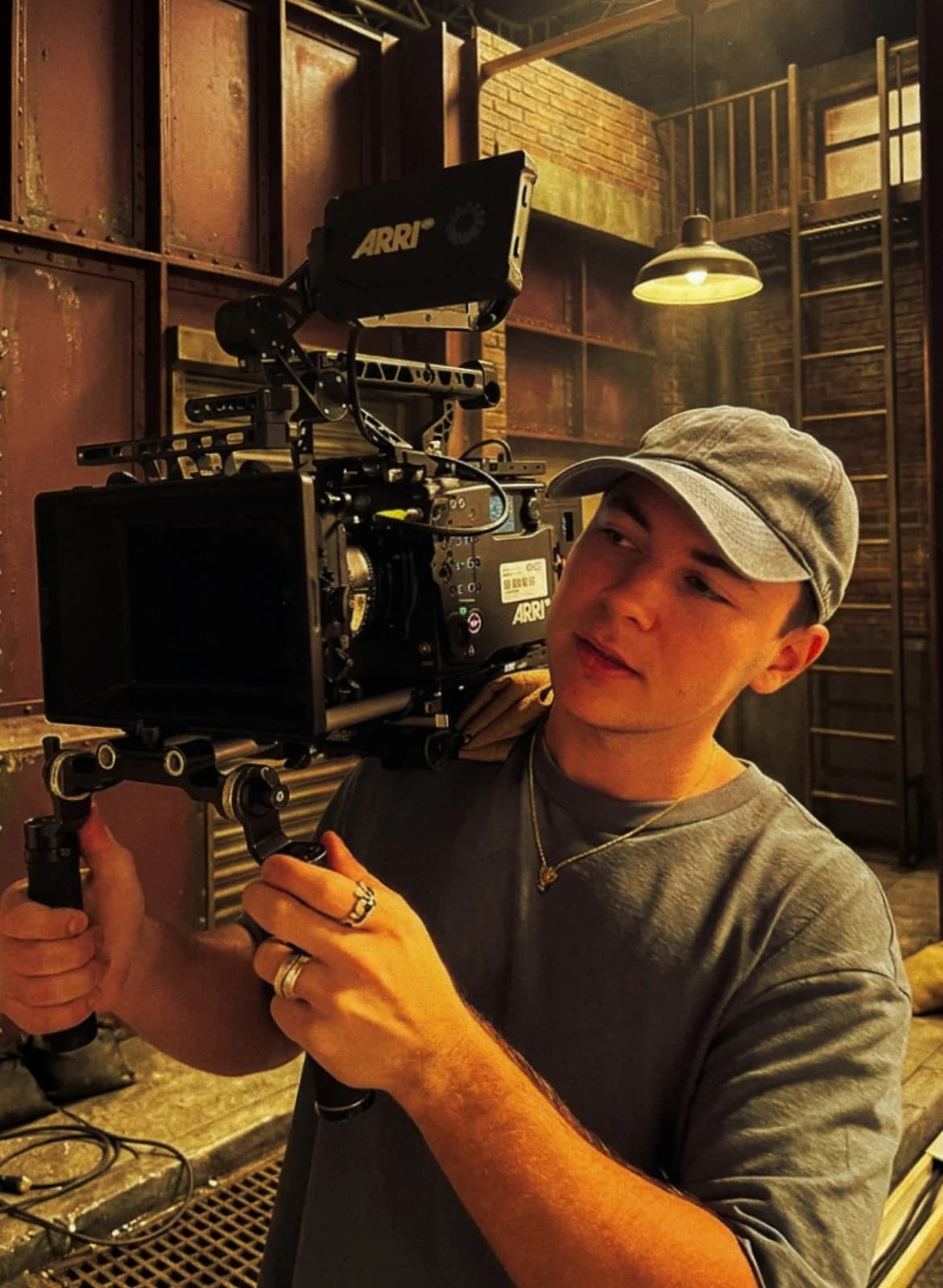 Portrait of Idan Baumgarten, director and cinematographer